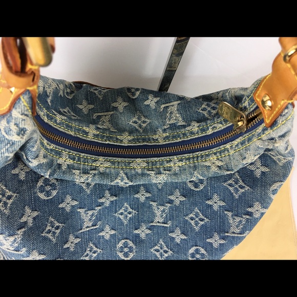‼️FINAL SALE‼️ DENIM HOBO LOUIS VUITTON BAG - Picture 8 of 8